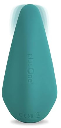 plusOne External Prostate Massaging Device, Beginner Friendly Stimulating Massager, 10 Vibration Modes, Waterproof & USB Rechargeable