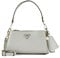 GUESS Jena Girlfriend Shoulder Bag White Logo