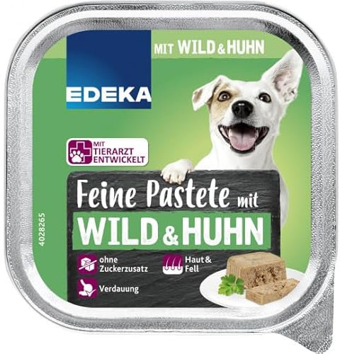 EDEKA Feine Pastete mit Wild & Huhn 11×150g