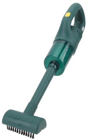 Handstaubsauger Akku Minis Auto Staubsauger - Tragbarer Reiniger mit Weicher Bürste für Büro und Zuhause (Green)