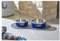 Navy Blue Zoon ThermaBowl Technology Dog Bowl for keeping Food and Water Cooler for Longer - 21cm