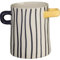 ASA Selection Vase Fein Gestreift Rayu L 11 cm B 11 cm H 17 cm