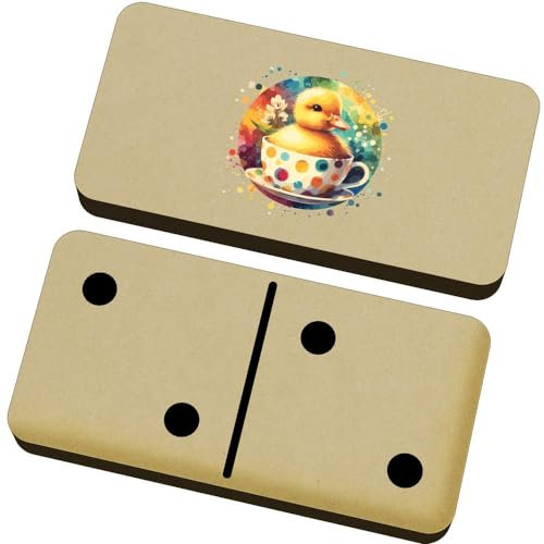 'Duckling In A Teacup' Domino Set & Box (DM00043185)