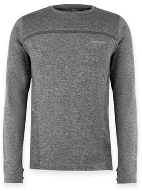 Karrimor Mens Long Sleeve T-Shirt Grey Marl XL