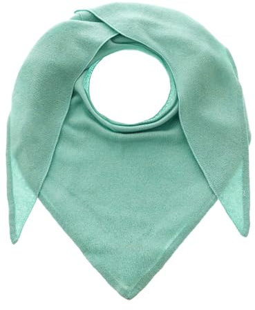 Zwillingsherz 100% Kaschmir Dreieckstuch Stola Schal für Damen Mädchen Frauen - Hochwertiges Cashmere Halstuch Uni Design - Umschlagtuch – warm weich kuschelig - Damenschal für Frühling Herbst Winter