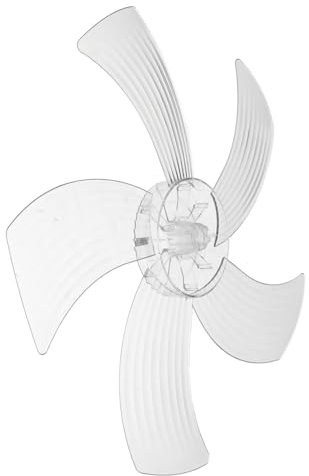UKCOCO Hojas De Repuesto Para Ventilador De Pie De Accesorios De Transparente Para Ventiladores De Suelo Compatible Con Ventiladores De Mesa y Pared