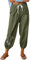 Pantaloni da Donna in Cotone e Lino Stampati Comodi Traspiranti con Coulisse Vita Alta Tasche e Risvolti Pantaloni da Salotto 2025 Estate Casual Vestibilità Rilassata Pantaloni da Yoga da Spiaggia