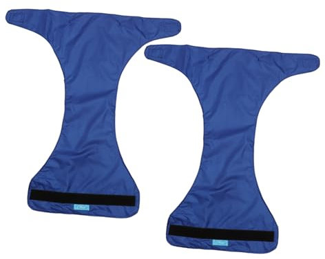 KOCKSHION 2 Pièces Couches Imperméables Pour Adultes Lavables Et Réutilisables Avec Ajustable Et Élastiques Aux Jambes Pour Matelas Incontinence