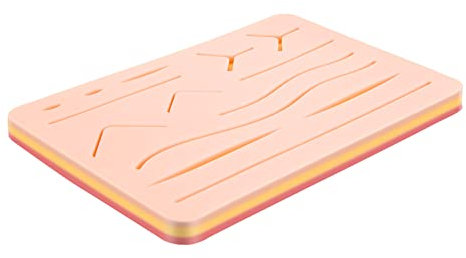 Asyduey Verbessertes GroßEs 3-Lagiges Nahtpolster mit Wunden zum ÜBen Des NäHens - Nicht Leicht zu Trennen, zu ReißEn oder zu ZerreißEn