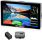 FEELWORLD T6 Moniteur de Caméra 6 Pouces Retour Video Appareil Photo Aluminum IPS Full HD,Entrée/Sortie 4K HDMI avec 3D LUTs, Vecteurscope, Focus Peaking, Batterie F550 2200 mAh et Sac de Transport
