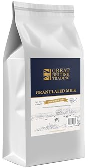 Granulated Powdered Skimmed Milk 10 x 500g From Great British Trading