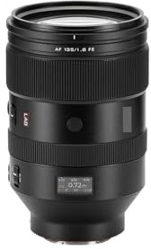 Obiettivo AF 135mm F1.8 LAB Fotocamere full frame con messa a fuoco automatica, compatibile con Sony E, compatibile con attacco Nikon(E-mount(FE))