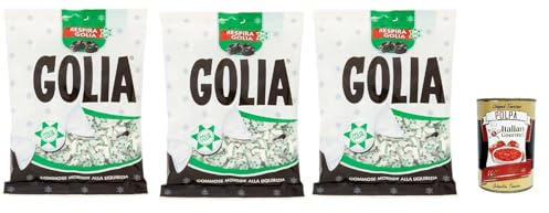 Italian Gourmet Bundle bonbons gélifiés réglisse 3 x 160 g + Italian Gourmet Polpa, douceurs tendres à la réglisse, sachets individuels, saveur balsamique et fraîche, lot pratique de 480 g