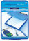 A4 Plastic Compact Clipboard Paper Storage Box File Clear