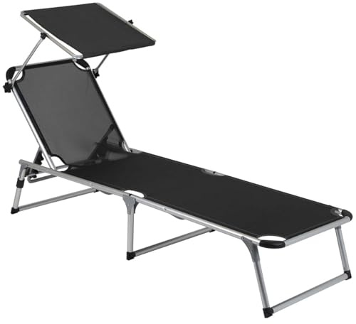 Camp Gear Feldbett, faltbar schwarz