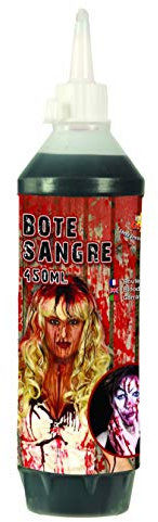 Guirca-15345 Sangue Liquido Finto in Bottiglia da 450 ML … Adulti, Bambini, Rosso, 15345