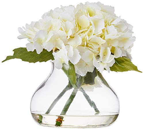 Nearly Natural Ortensia in Fiore con Vaso