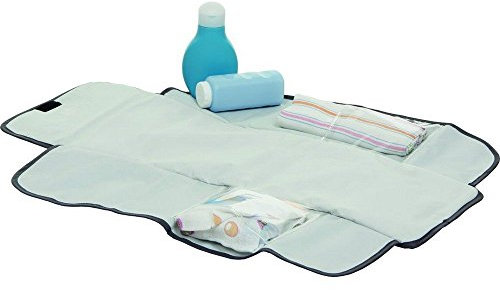 Wickelauflage Travel Melange grau