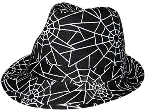Rock Daddy Trilby Hut Spider schwarz (L/XL (60cm), schwarz)