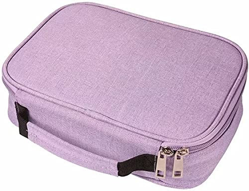 OMALOO 72 slots Federmappe Mäppchen Federmäppchen (Violett)