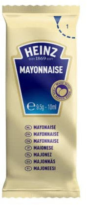 Heinz - Bustine per maionese, 9,5 g, confezione da 200