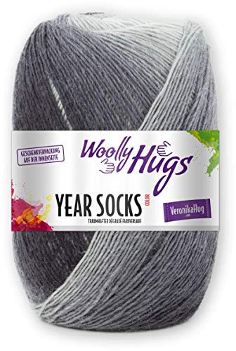 Woolly Hugs Year Socks, Dezember 12, 5x20 cm