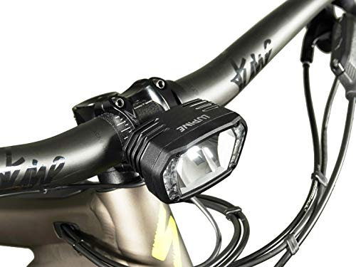 Lupine SL X E-Bike Fahrradlampe (K 1753 STVZO) Fernlicht Funktion 1800Lumen Daumen Fernbedienung (kompatibel mit Shimano mit Lenkerhalter 35mm)