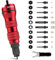 Beaspire Cordless Drill Electric Rivet Gun Adapter Rivet Nut Drill Adapter Kit Including 10 Mandrel and 50Pcs Assorted Rivet Nuts, Rugged Carrying Case