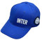 Inter - Baseball Cap with Visor New Logo, Unisex Football Cap - Adult Blue