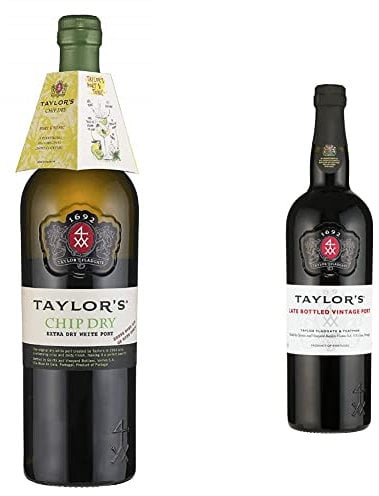 Taylors Chip Dry White Port, 75 cl & Taylors Late Bottled Vintage Port | 75 cl