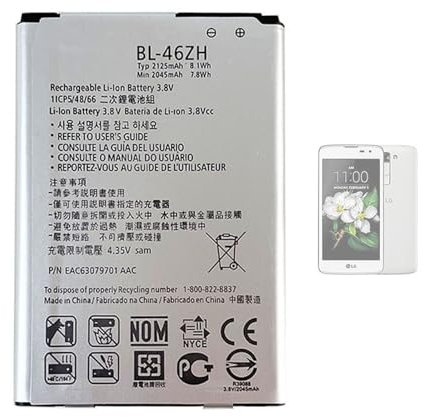 Aousavo BL-46ZH ersatz akku Kompatibel mit LG Leon Tribute 2 K7 LS675 D213 H340 L33 X210