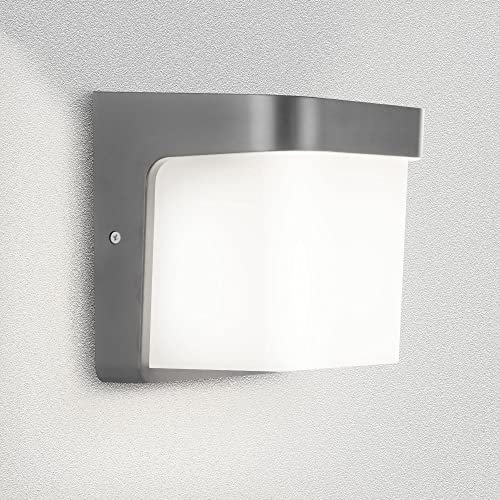 Aussenleuchte Aussenwandleuchte Graphit Grau E27 Fassung für LED geeignet Wandlampe 1703A-GR