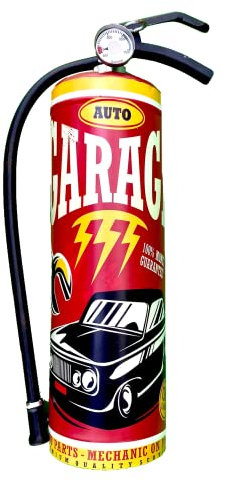 DiiliHiiri Cartello 3D vintage garage - originale cartello retrò americano retrò per bar pub caffetteria e officina. Targa vintage anni '50. Grande piastra 47 x 17 x 6 cm (9083)