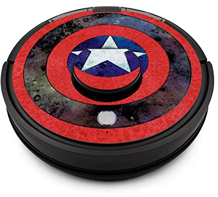 Finest Folia Folie Cover für Staubsauger Saugroboter Aufkleber Schutzfolie Skin für Staubsaugerroboter Roboter Selbstklebend Passgenau (Hero, Für Zaco A10 RX045)