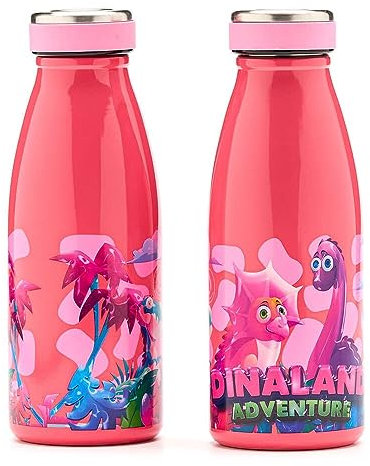 WATER REVOLUTION Borraccia borraccia thermos in acciaio inox 350ml per bambini in scatola Dinaland'