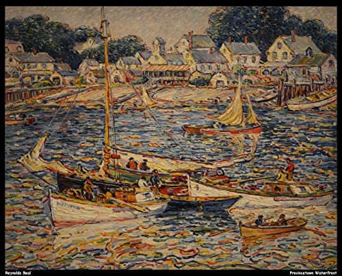 reynolds beal provincetown waterfront jpb 16119314611 o 1 A3 Poster on Canvas - Filmkunstposter in verschiedenen Größen für Wohn- oder Schlafzimmerideen. Randlose Kultfilmbilder, klassische ikonische
