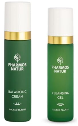 Pharmos Natur - Beauty Facial Care Balancing Cream - 50 ml + Pharmos Natur - Beauty Sensitive Purifying Cleansing Gel - 63 ml - Set