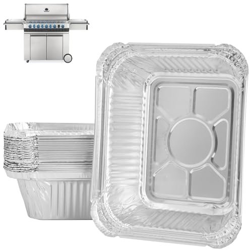 WEBROIL 62007 Grill-Fettschaleneinlagen für Napoleon-Grillzubehör, Prestige 500 Teile, Einweg-Tropfpfanneneinlagen für Prestige pro/I/II, Prestige V, Rogue, Mirage, Ultra Chef Serienteile, 20