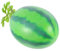 GLEAVI Summer Party Favor Artificial Watermelon Model Realistic Decor for Home Classroom