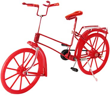 HOLIDYOYO Adorno De Bicicleta De Escritorio Decorativo Diseño Moderno y Elegante Decoración para Habitación y Vinoteca