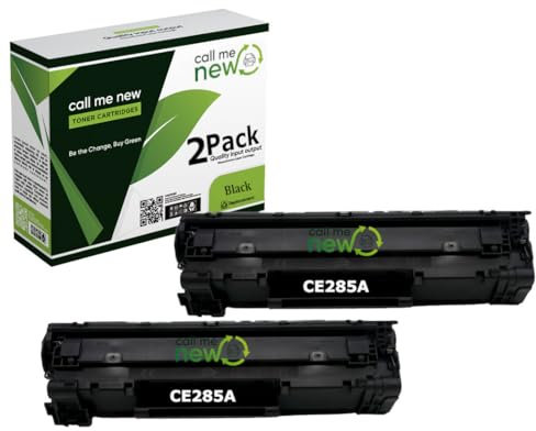 callmenew Toner Kompatibel CE285A 85A für HP 85A für HP Laserjet P1102W Toner Schwarz P1102 M1212NF M1132MFP M1217NFW M1212 M1132 M1210 M1210MFP P1109 (Schwarz, 2er-Pack)