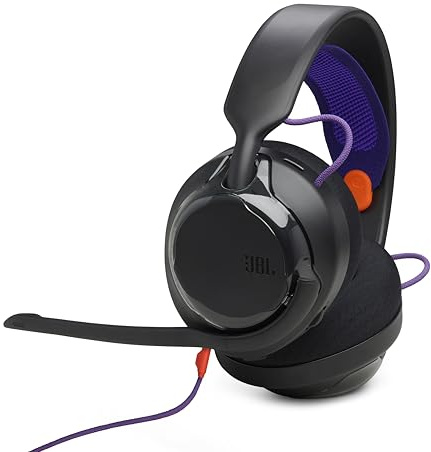 JBL Quantum 250 Auriculares para Juegos multiplataforma con Cable, Negro