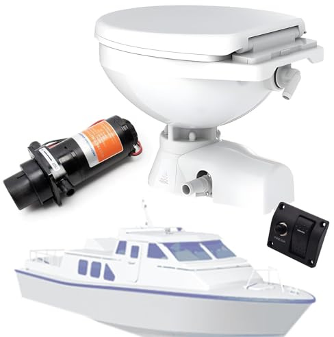 WC elettrico marino con pompa maceratore resistente e controllo intelligente per barche e yacht