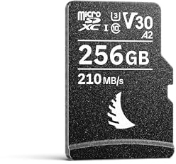 Angelbird AV PRO microSD V30 256 GB – Hochleistungs‑microSDXC UHS-I A2 Speicherkarte – bis zu 8K – Schreibgeschwindigkeit bis zu 140 MB/s – für Drohnen, Action‑Kameras, Smartphones und Gaming