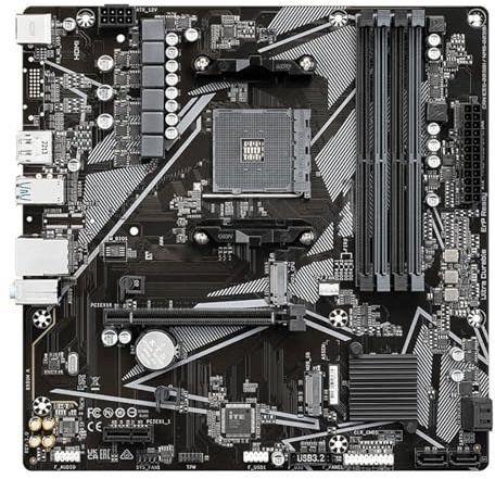 placa base de PC Fit For Gigabyte B550M K CPU procesador de escritorio placa base para AM4 interfaz CPU