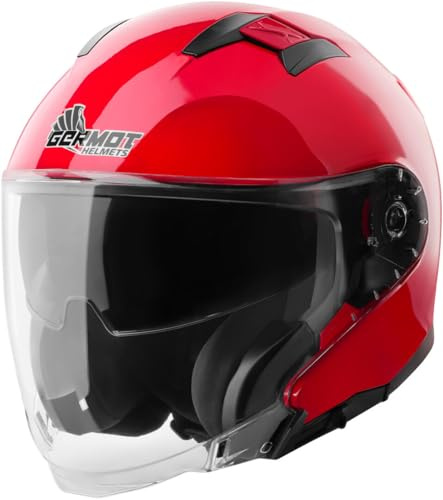 Germot GM 670 Jethelm, rot, 2XL (63/64)