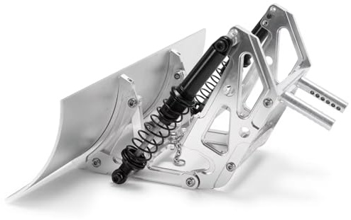 Für Axial Für SCX10 II 90046 90047 90028 90027 Für TRX-4 1/10 Metall-Schneepflug Schaufel RC Crawler Car Modell Upgrade Teile RC Spielzeug Komponenten