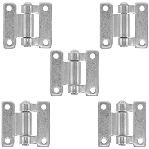 UTHCLO Bisagras para Puertas de Remolque de Carga 5 Piezas Acero Inoxidable Resistentes Corrosión Bisagras Pesadas para Cofres y Plataformas Volquete Uso Industrial