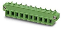 PHOENIX CONTACT MC 1.58-STF-5.08 PCB connector, nominal cross-section 1.5 mm², green, number of connections 8, article family MC 1.5..-STF, pitch 5.08 mm, 50 pieces