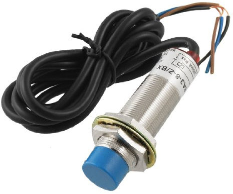 sourcing map LJ18A3-8-Z/BX DC6-36V rohrförmiger induktiver Näherungssensor Schalter Detektor NPN 8mm